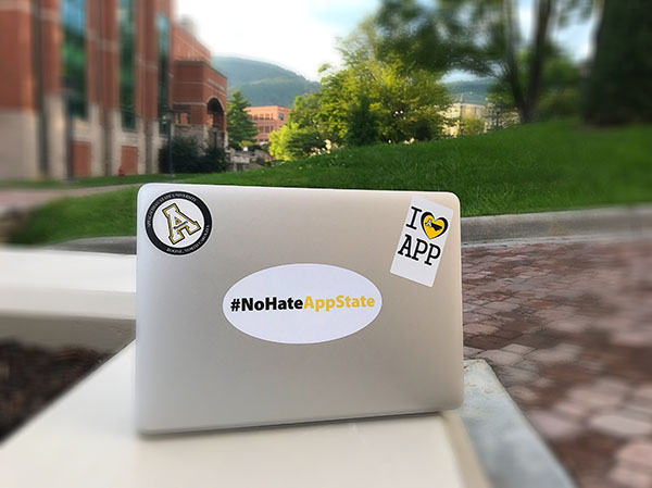 No Hate at App State. Pass it On.